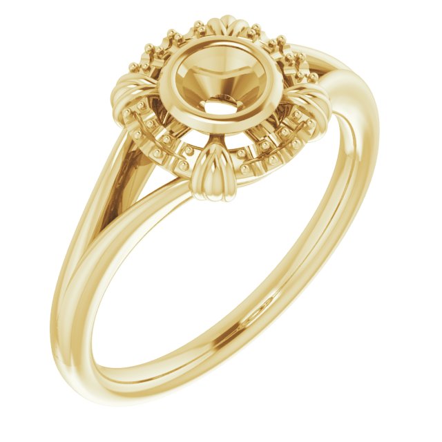 14k Yellow Gold