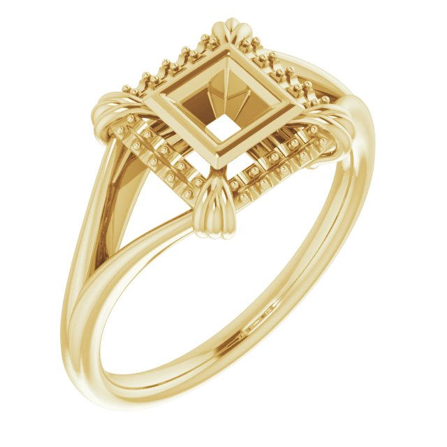 14k Yellow Gold
