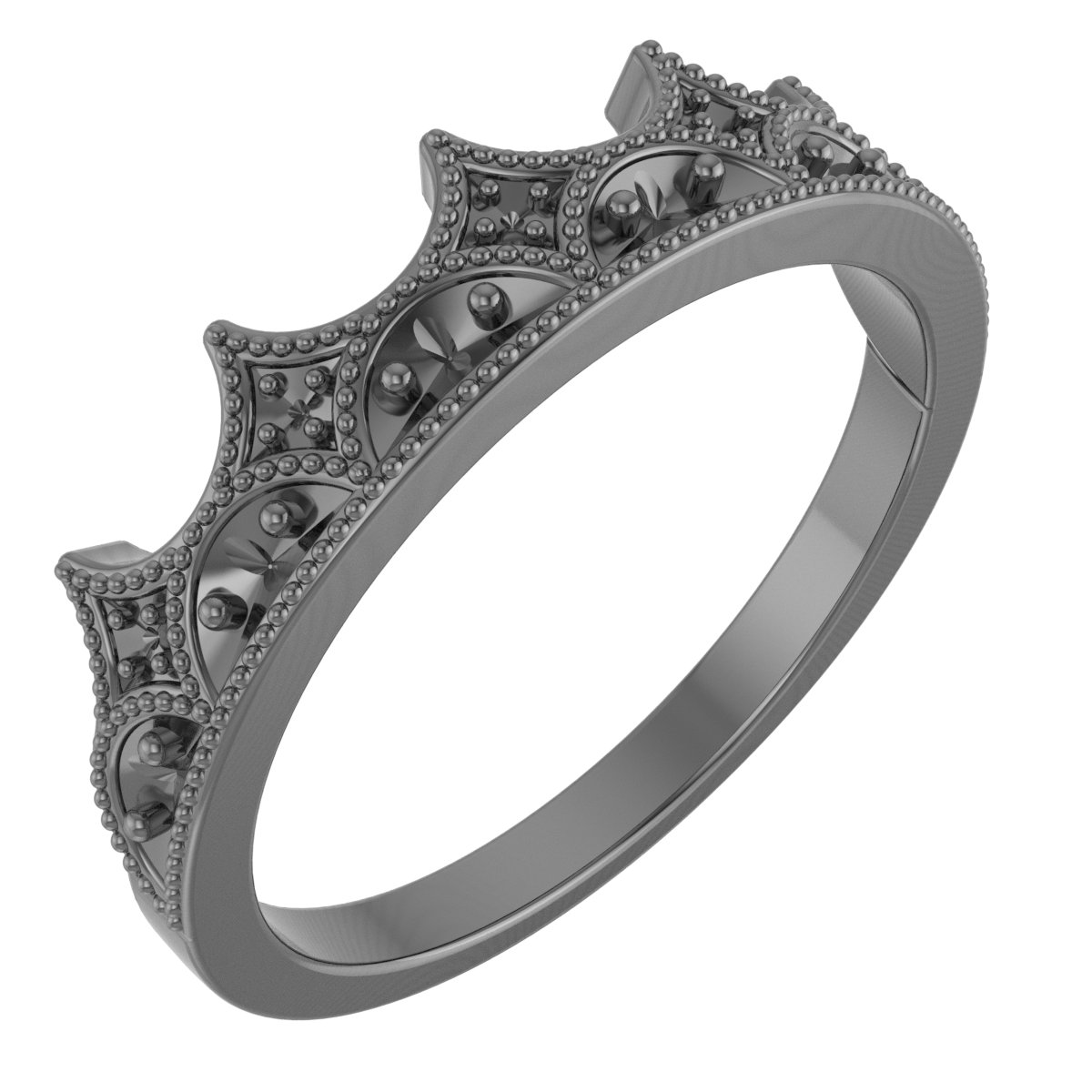Accented Crown Ring