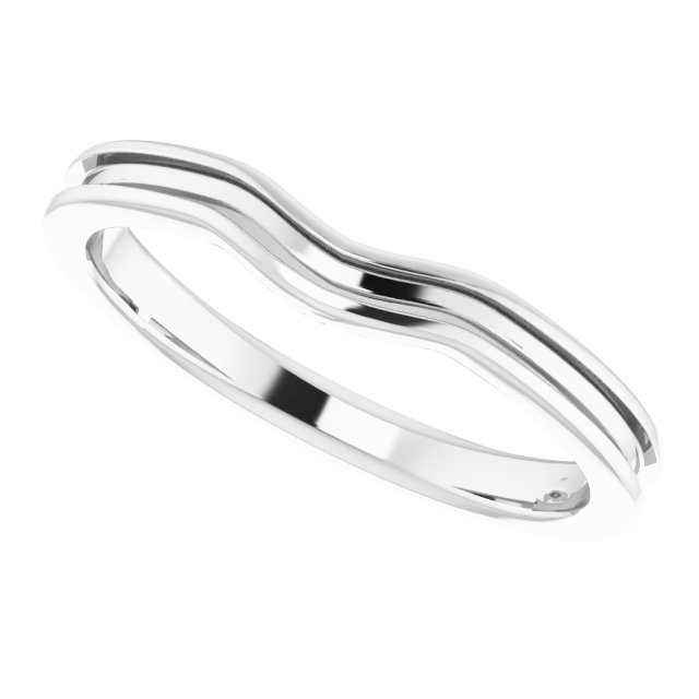Band Mounting for 12x6 mm Marquise Ring view 5