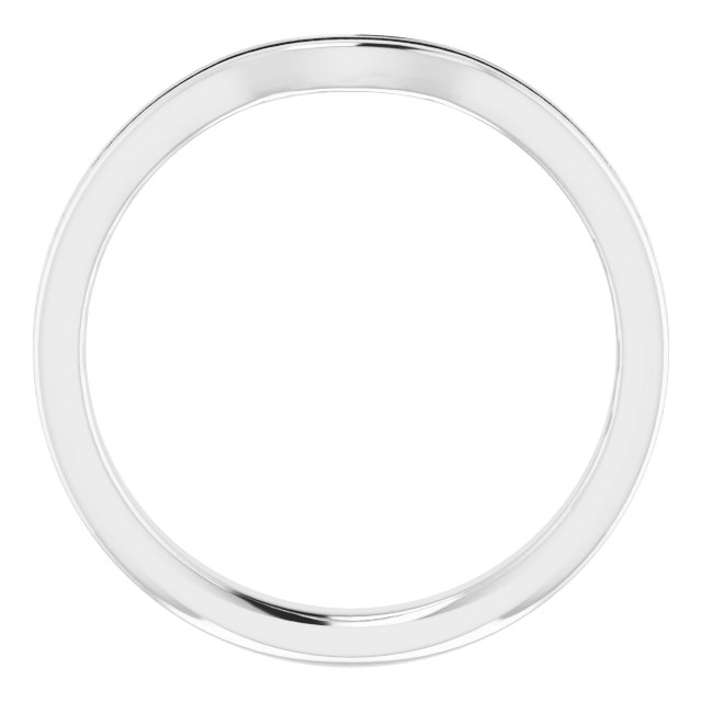 Band Mounting for 12x6 mm Marquise Ring view 2