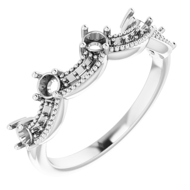 Accented Crown Ring