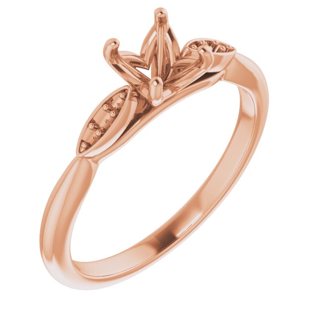 Accented Engagement Ring or Band