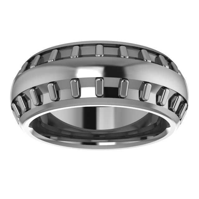 1 mm Round Eternity Band Mounting Size 4.5 view 3