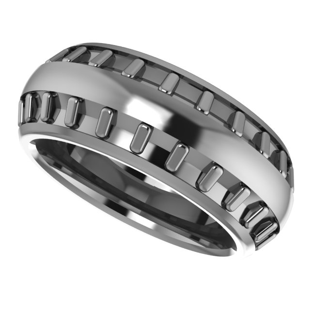 1 mm Round Eternity Band Mounting Size 4.5 view 5
