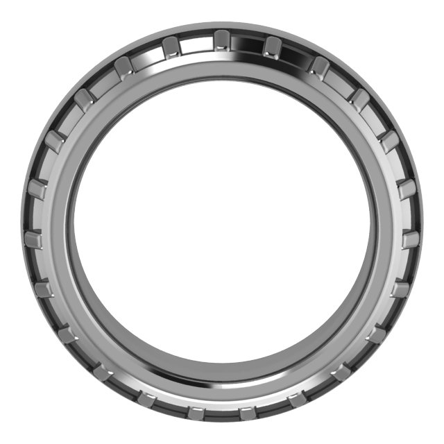 1 mm Round Eternity Band Mounting Size 4.5 view 2
