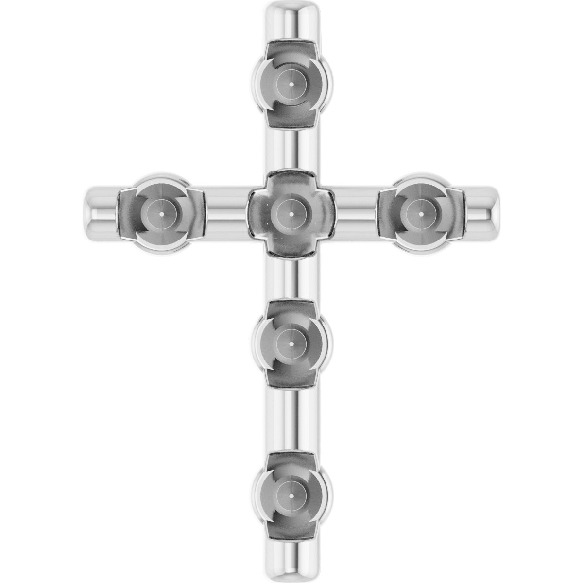 Accented Cross Necklace or Pendant