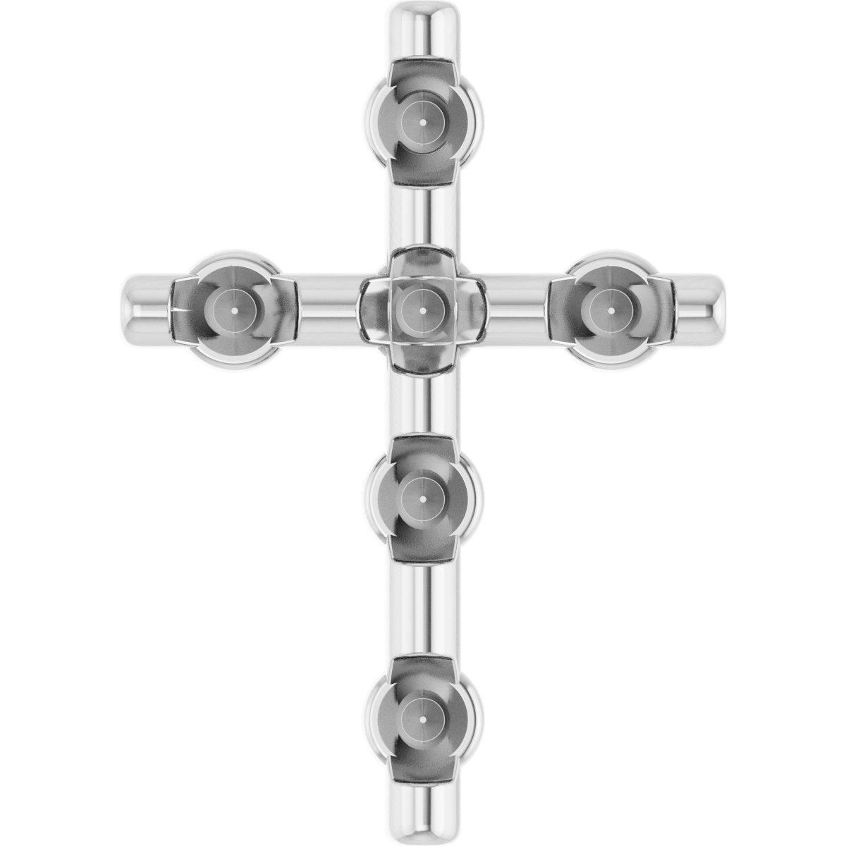 Accented Cross Necklace or Pendant