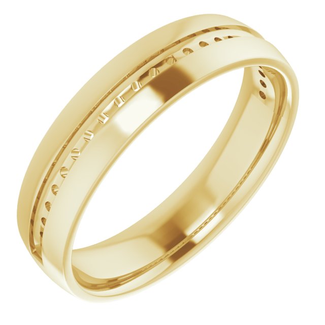 14K Yellow .375 CTW Diamond Band Ref 13793035