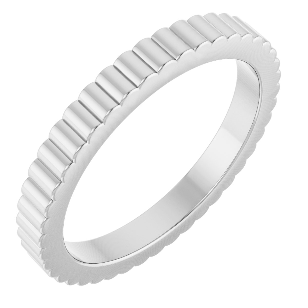 Grooved Half Round Band