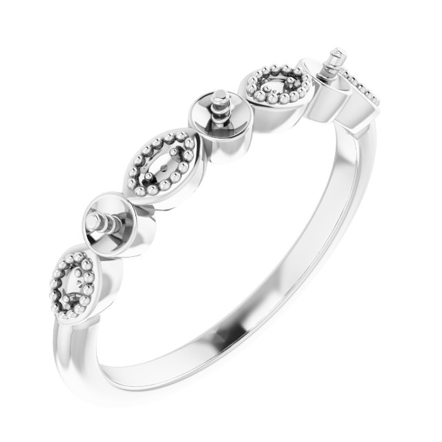 Stackable Pearl Ring