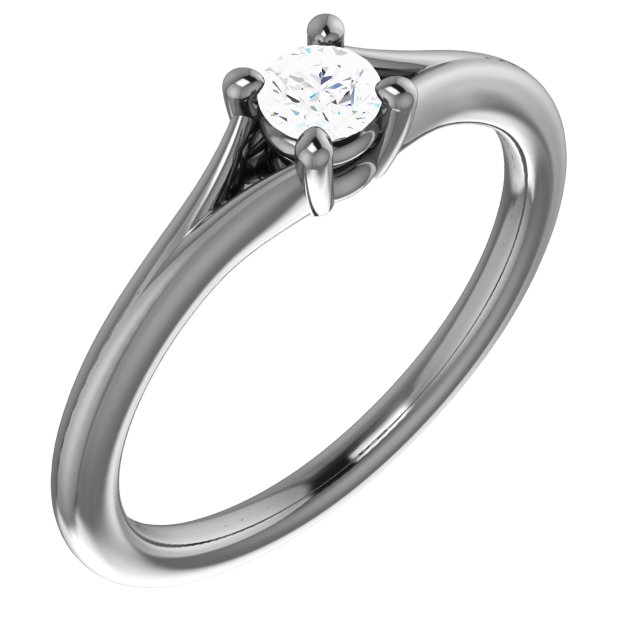 Solitaire Youth Ring