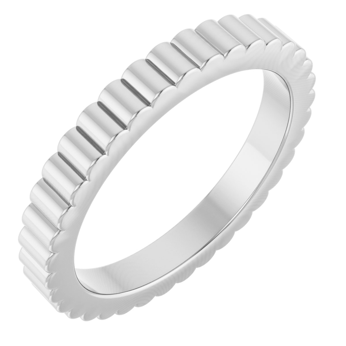 Grooved Half Round Band