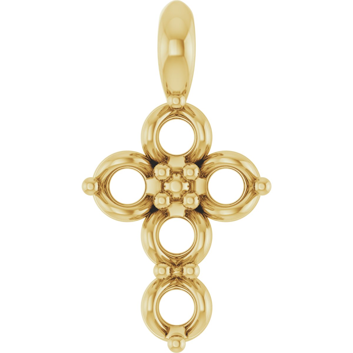 Accented Cross Necklace or Pendant