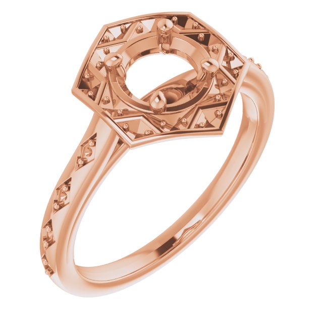 Halo-Style Engagement Ring or Band