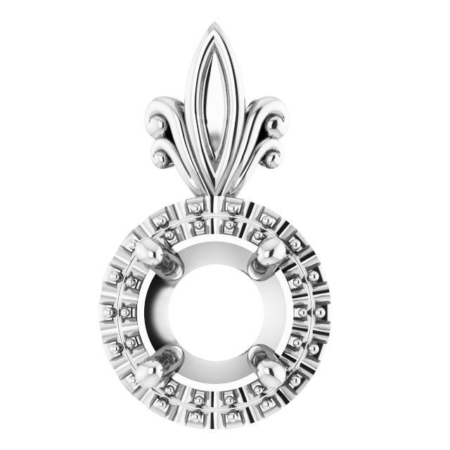 Halo-Style Pendant