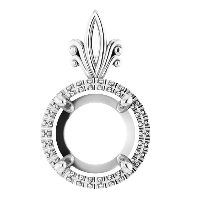 Halo-Style Pendant