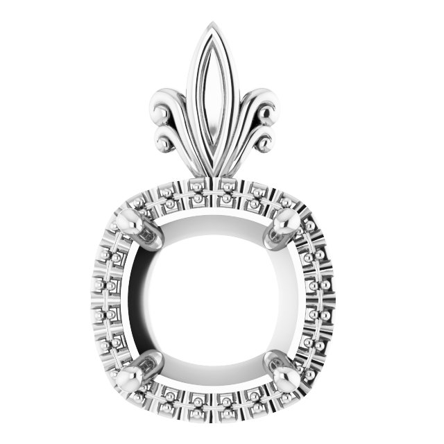 Halo-Style Pendant