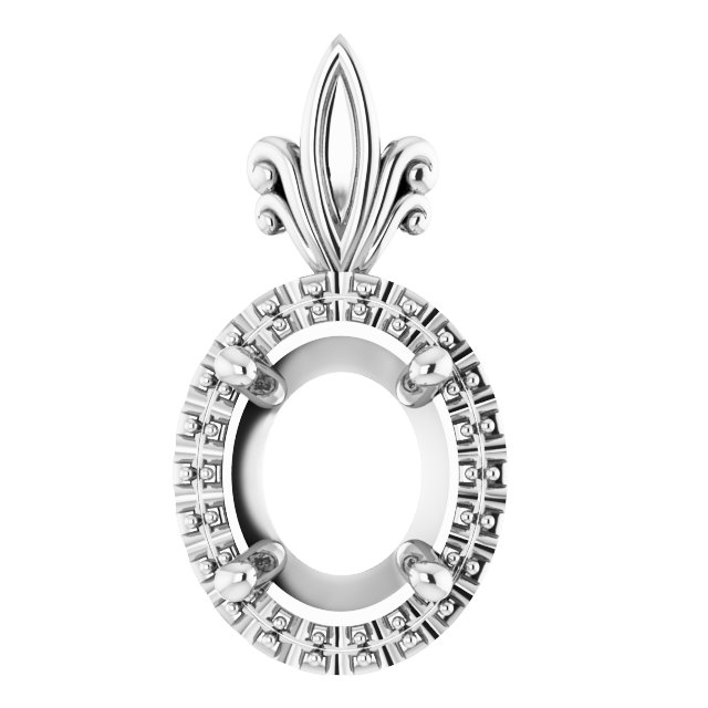 Halo-Style Pendant