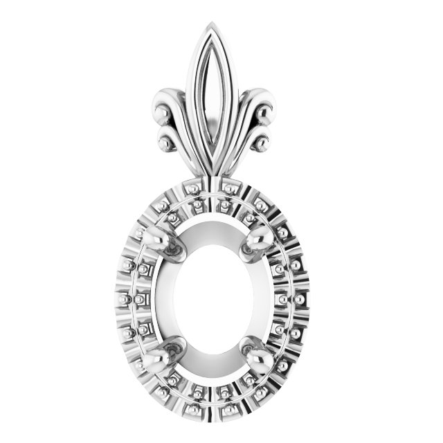 Halo-Style Pendant