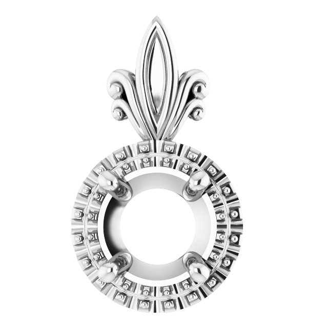 Halo-Style Pendant
