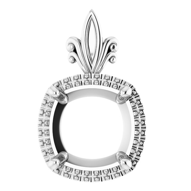 Halo-Style Pendant