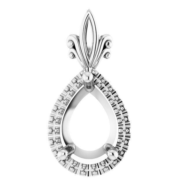 Halo-Style Pendant