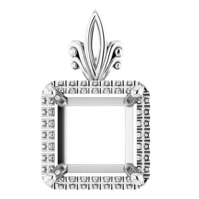 Halo-Style Pendant