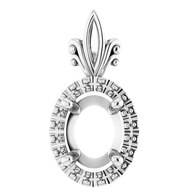 Halo-Style Pendant