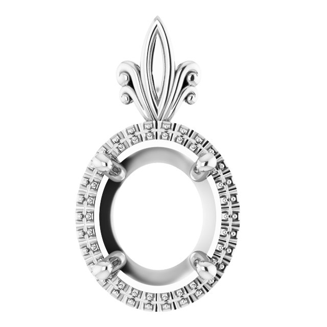 Halo-Style Pendant