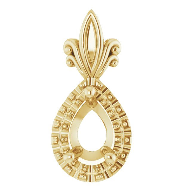 14k Yellow Gold