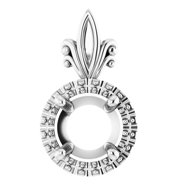 Halo-Style Pendant