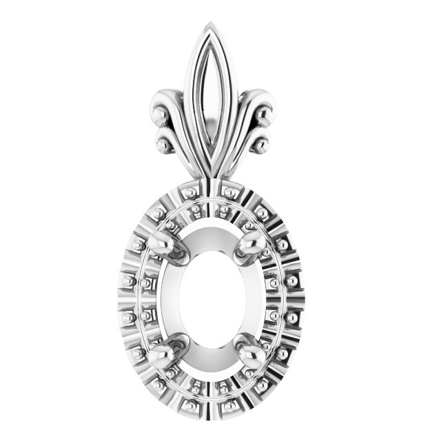Halo-Style Pendant