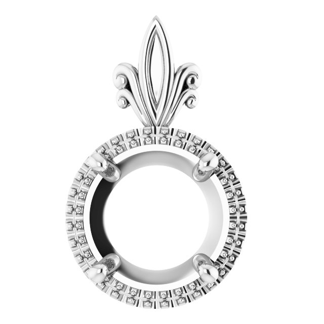 Halo-Style Pendant