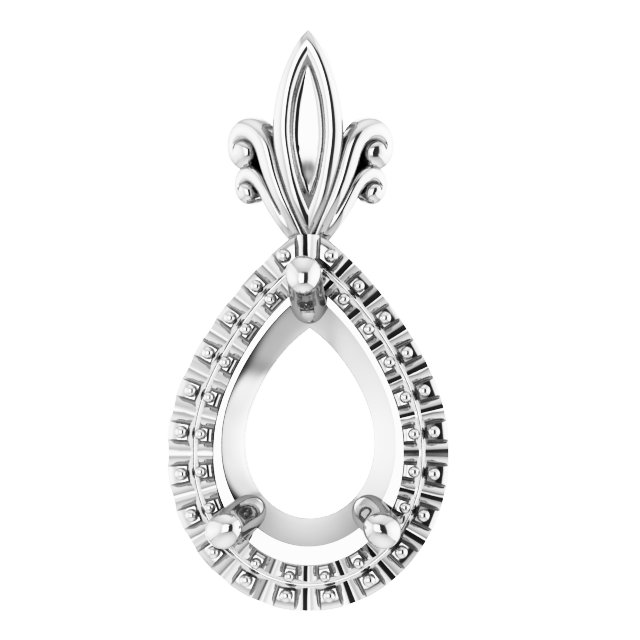 Halo-Style Pendant