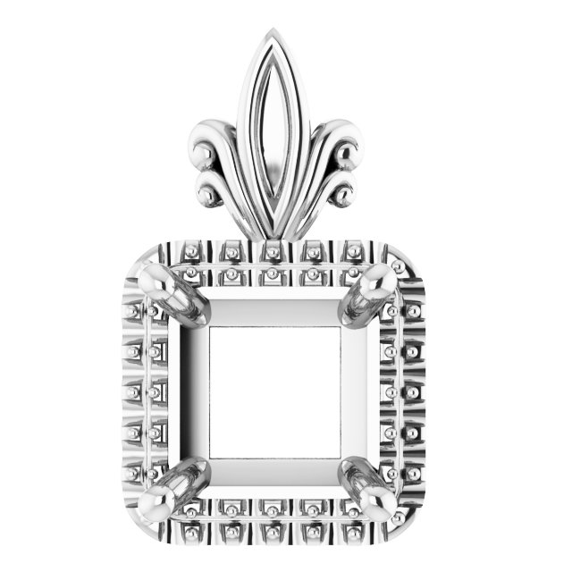 Halo-Style Pendant