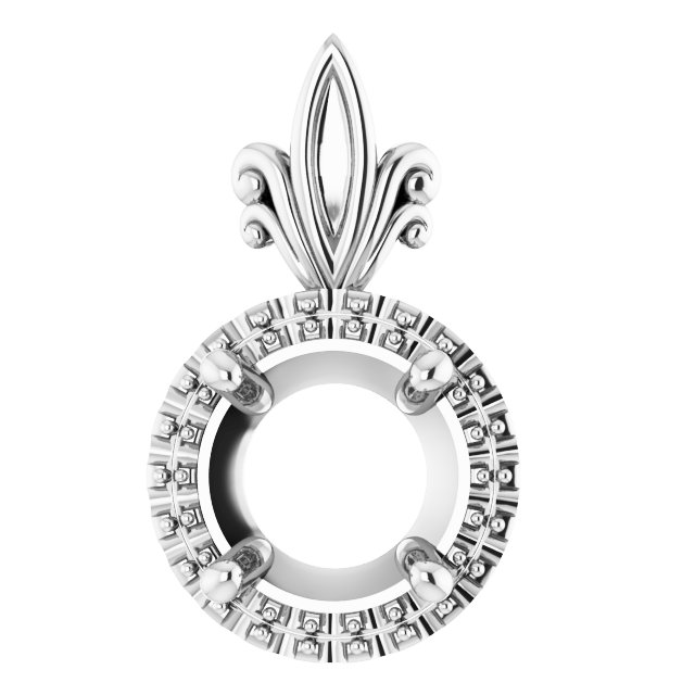 Halo-Style Pendant
