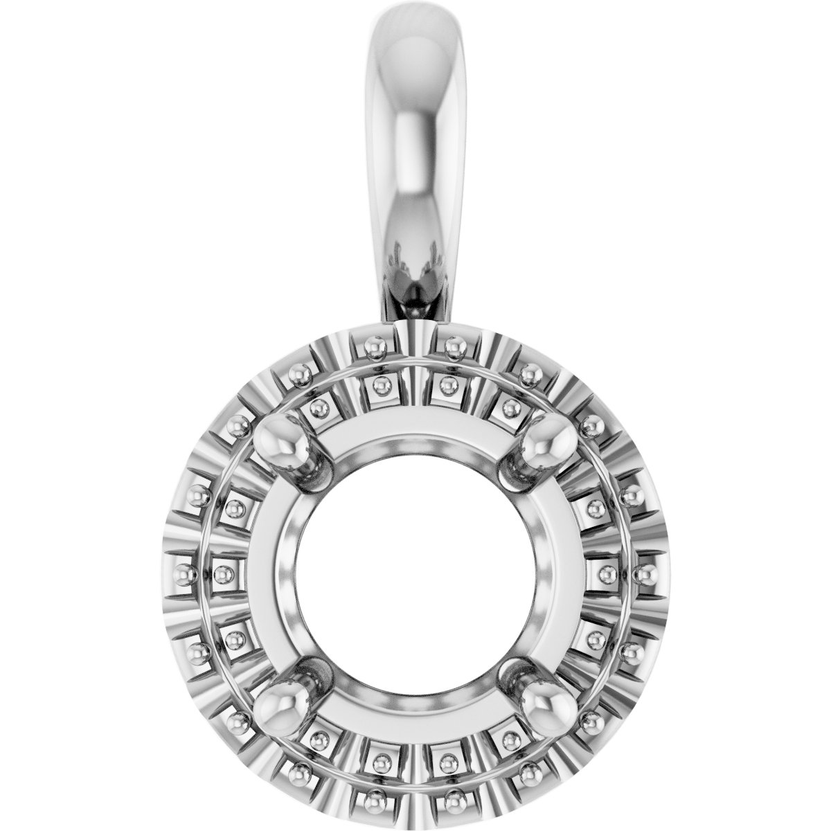 Halo-Style Pendant