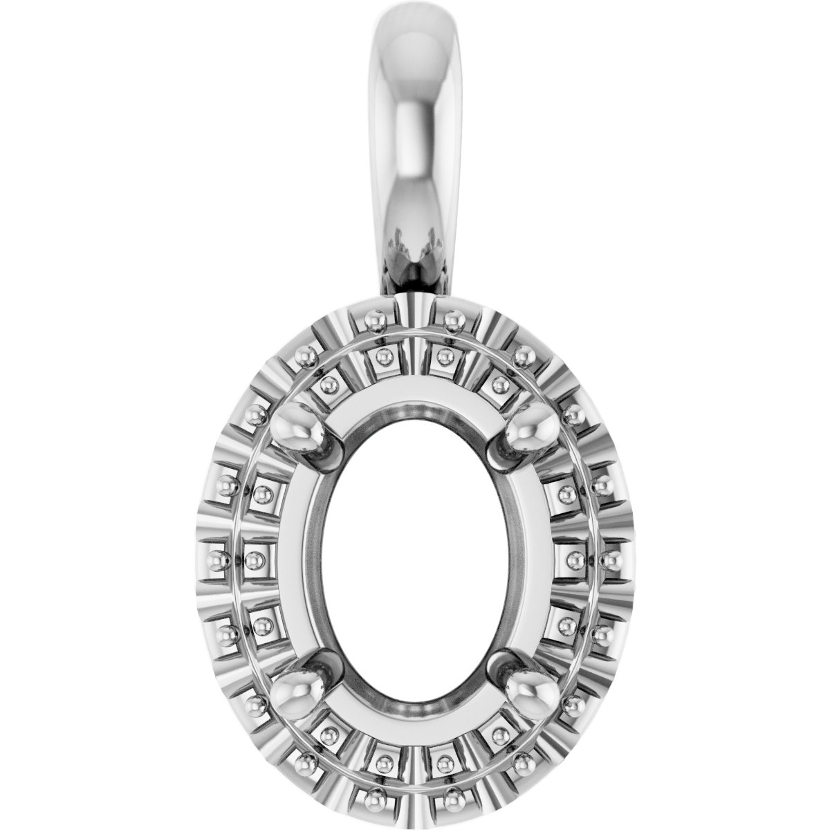 Halo-Style Pendant