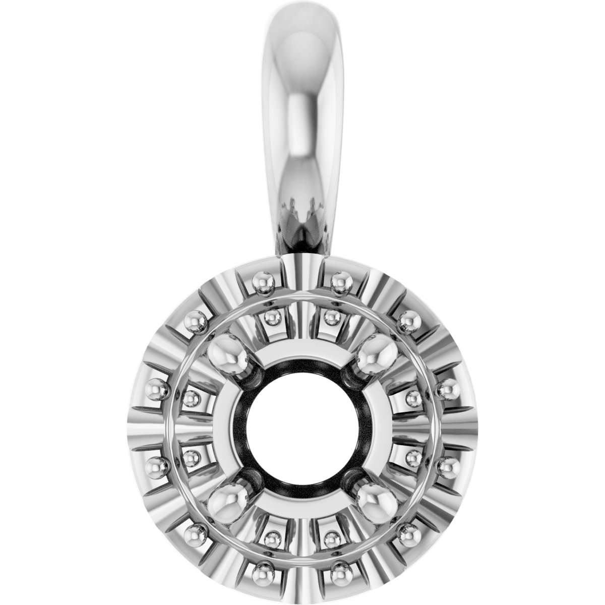 Halo-Style Pendant