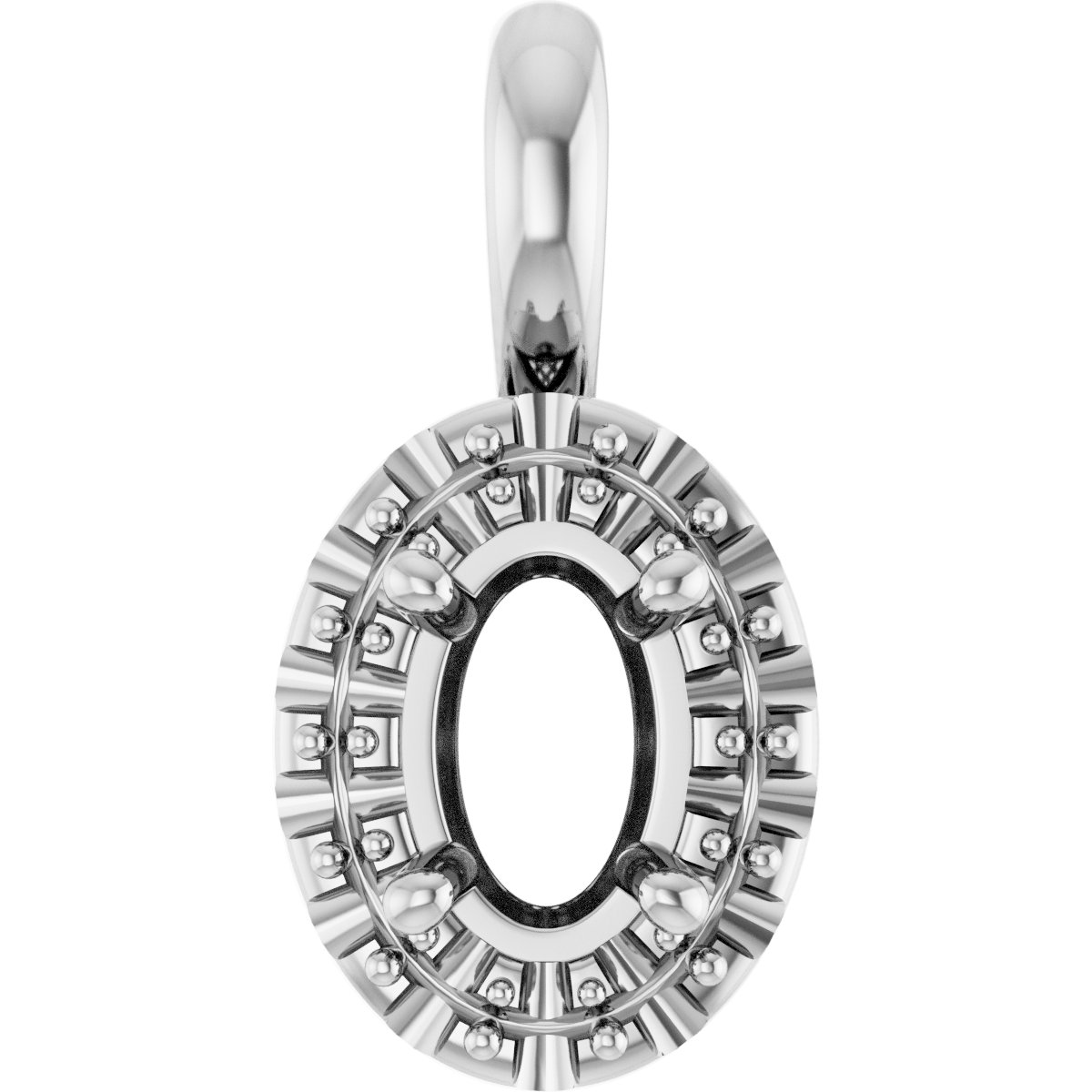 Halo-Style Pendant
