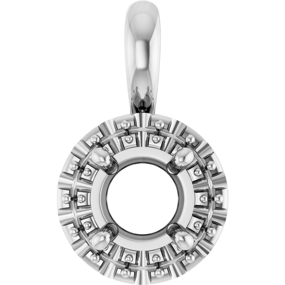 Halo-Style Pendant