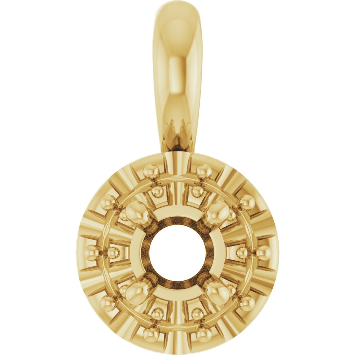 Halo-Style Pendant