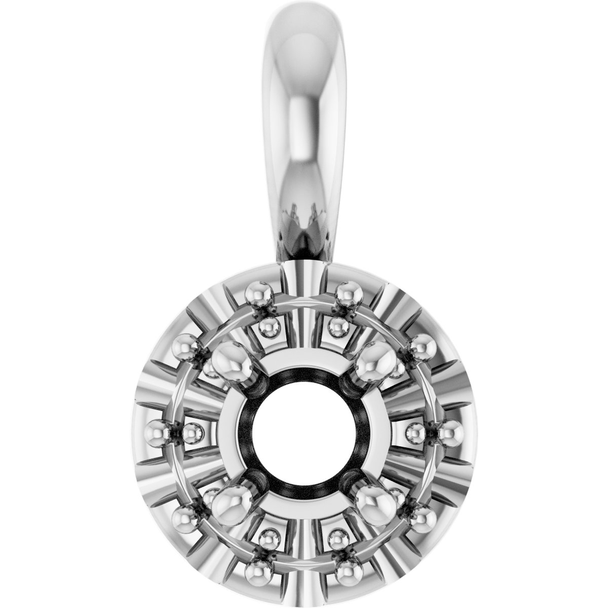 Halo-Style Pendant