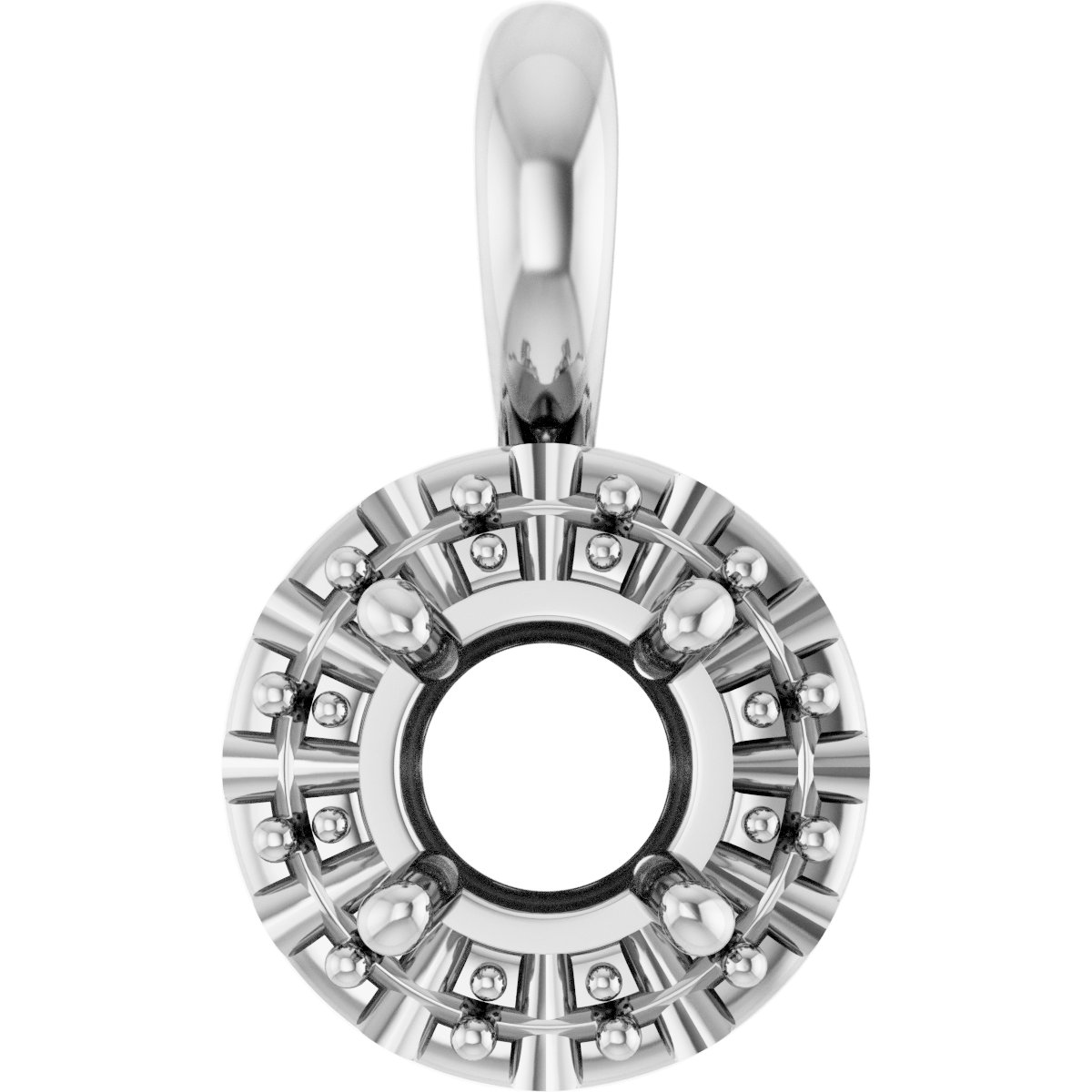 Halo-Style Pendant