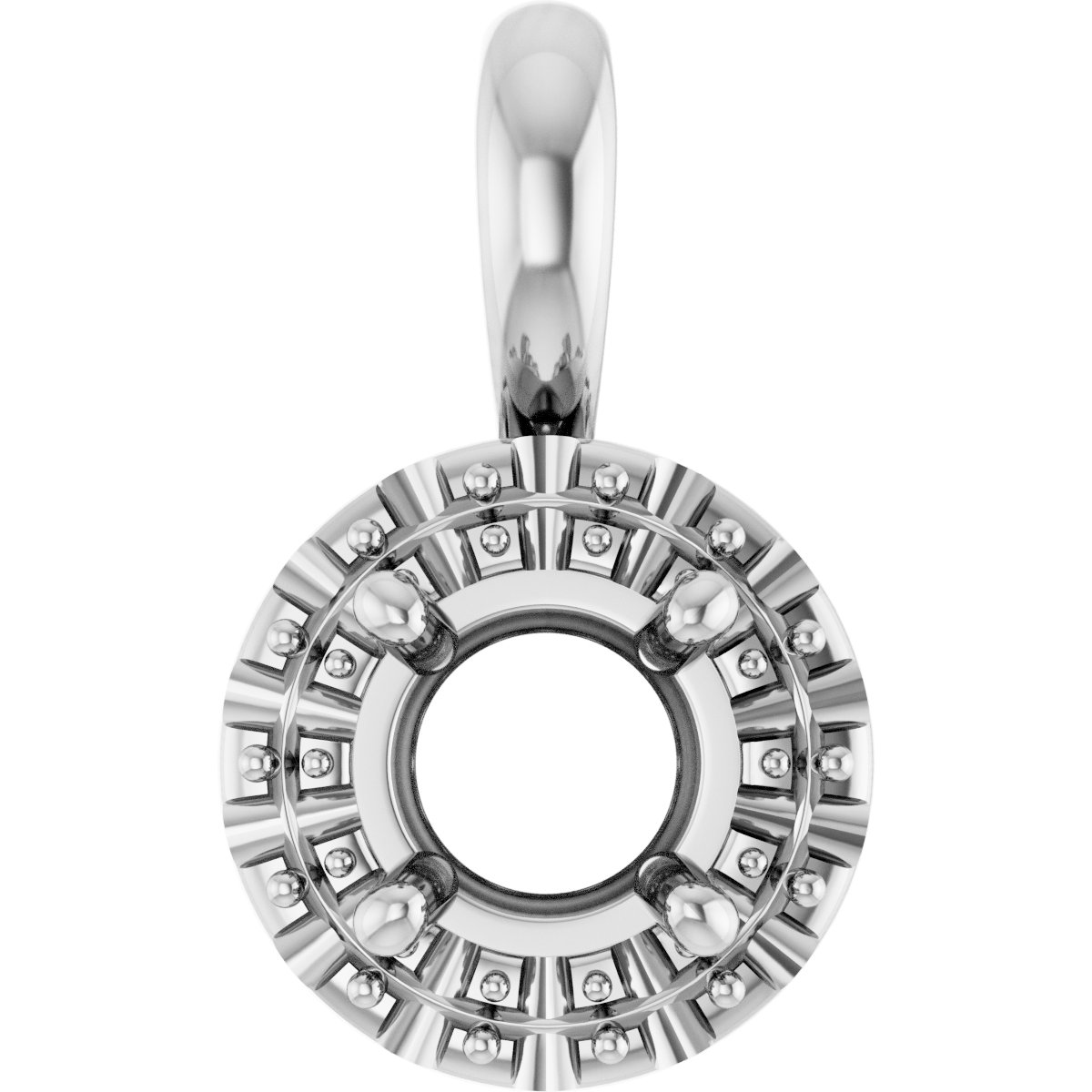 Halo-Style Pendant