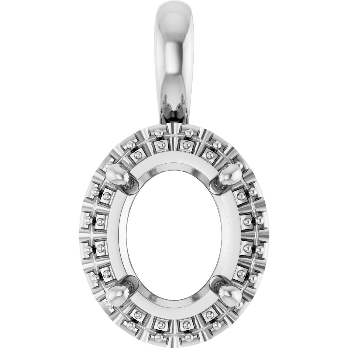 Halo-Style Pendant