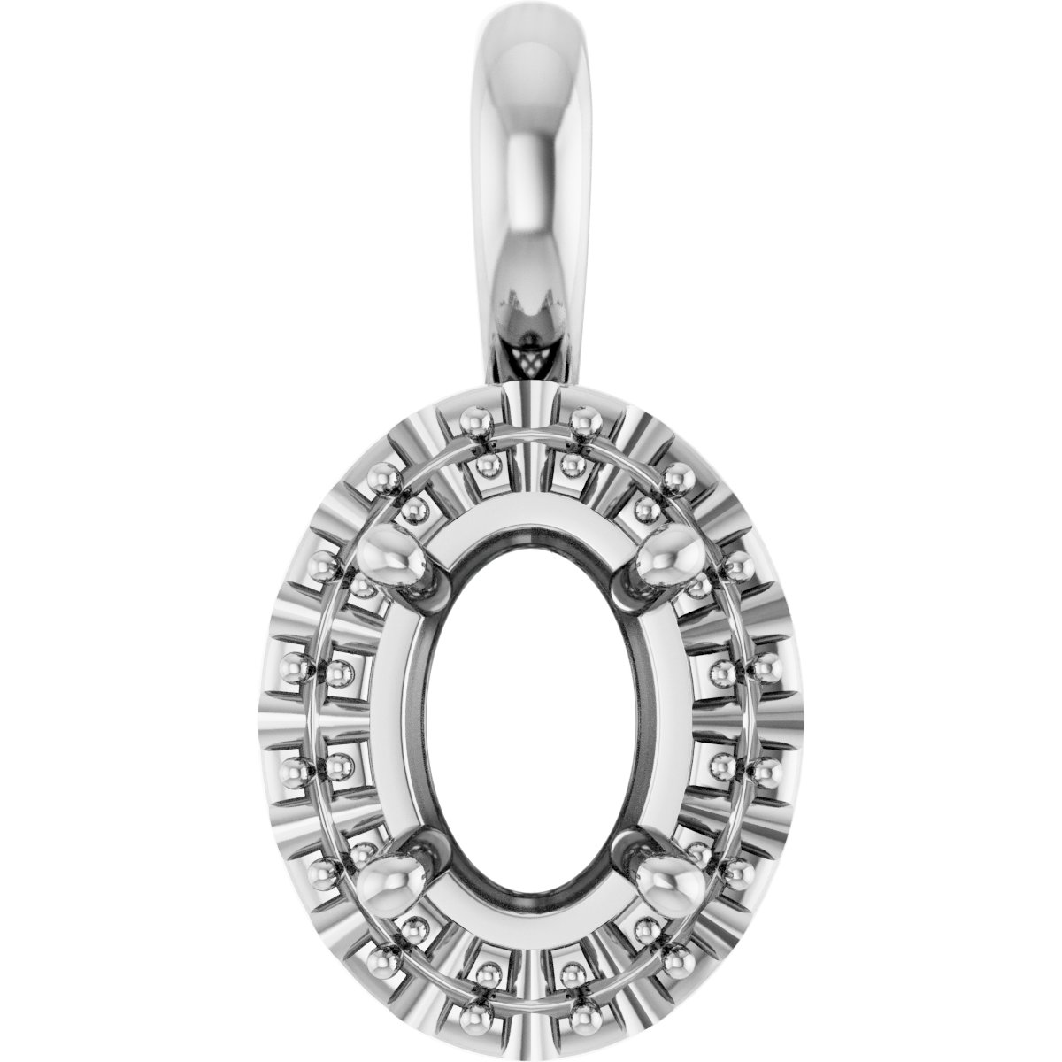 Halo-Style Pendant
