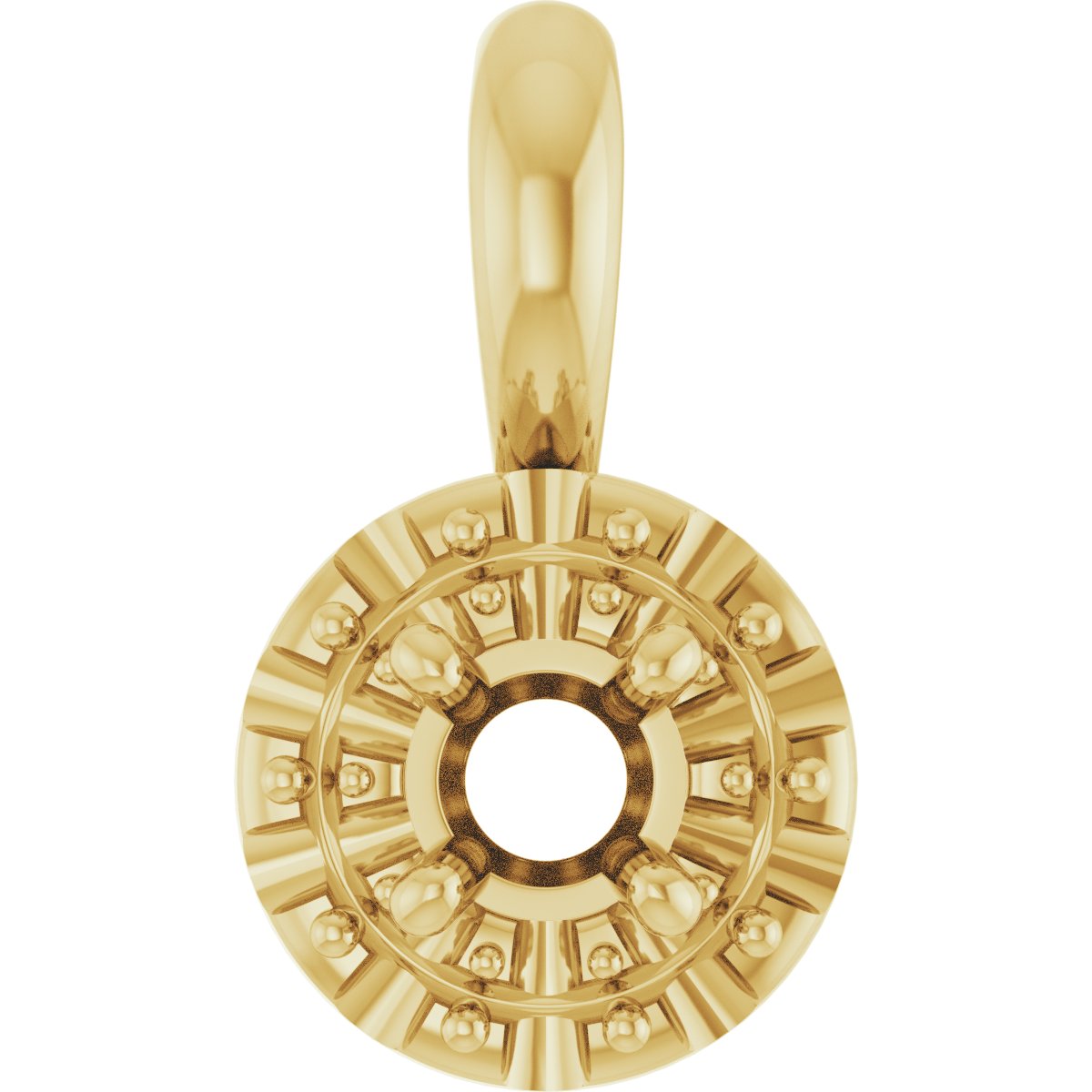 Halo-Style Pendant