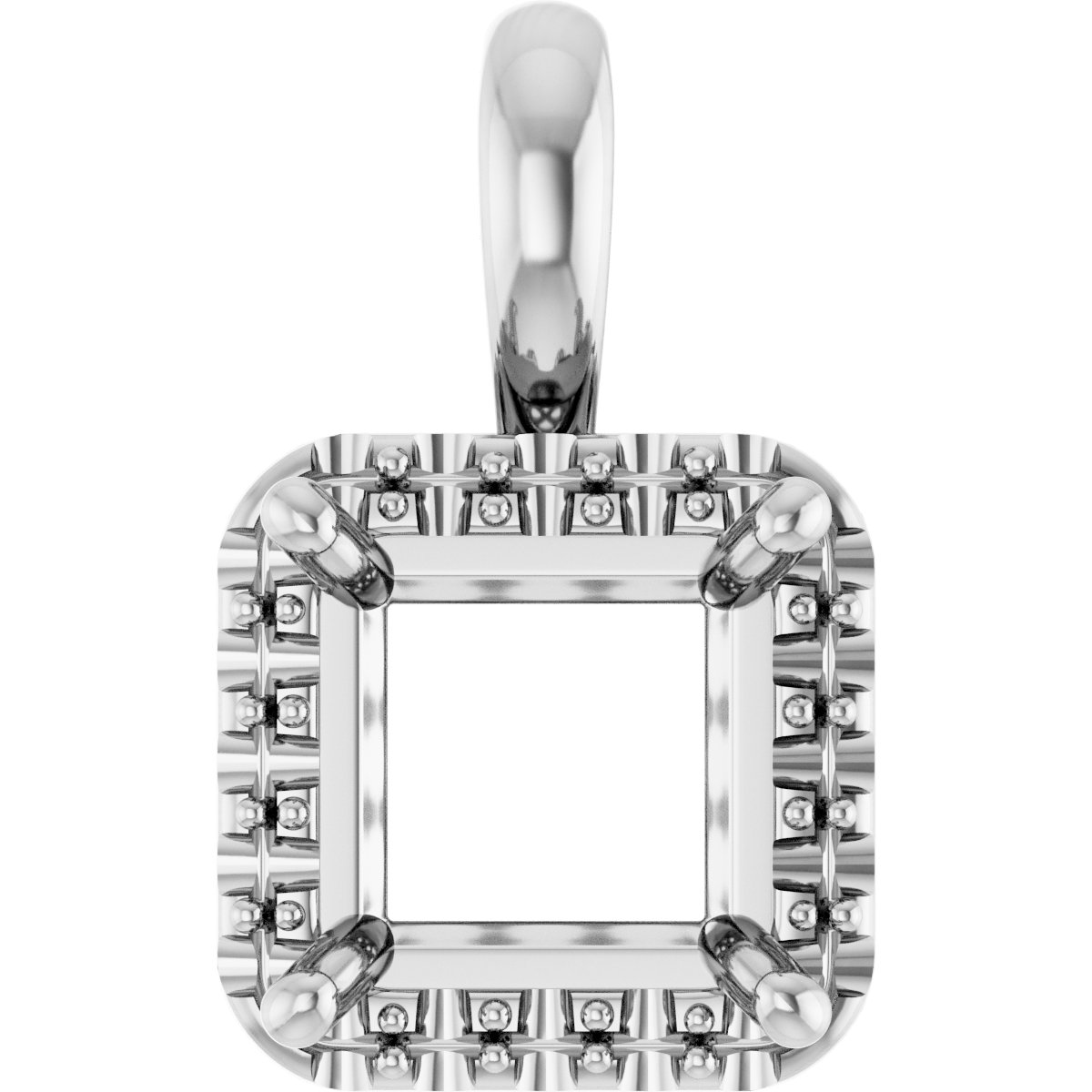 Halo-Style Pendant